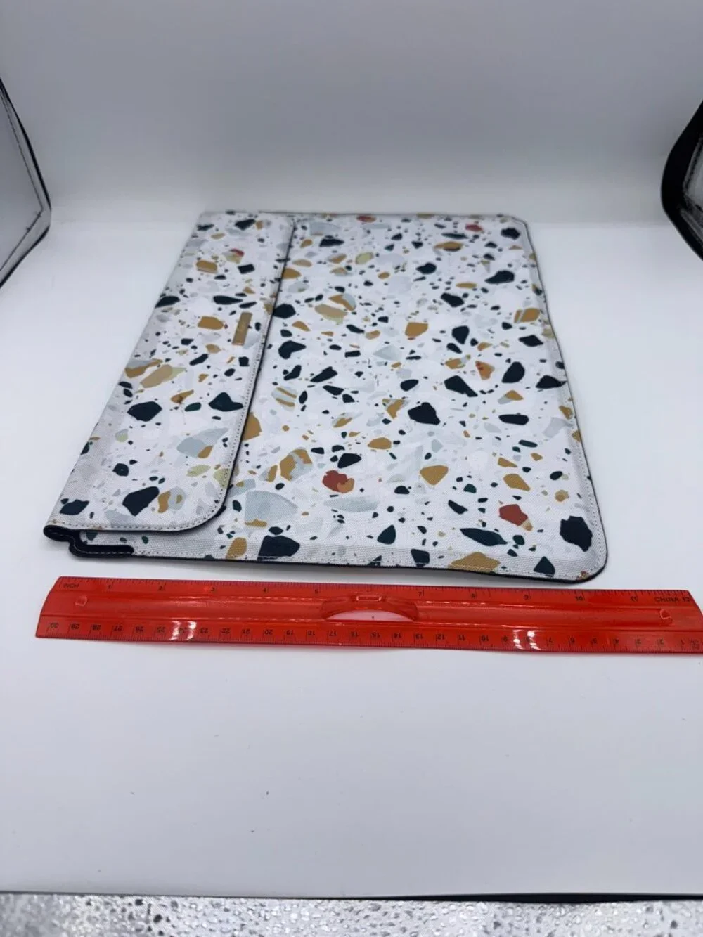 Sonix Slim Laptop Sleeve Terrazzo Print Protective Computer Case